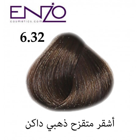ENZO HAIR COLOR 6.32