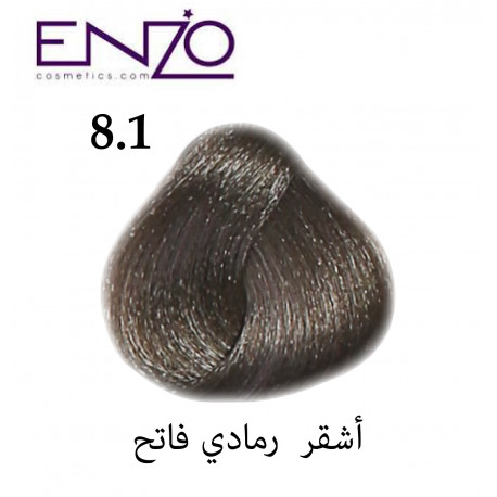 ENZO HAIR COLOR 8.1