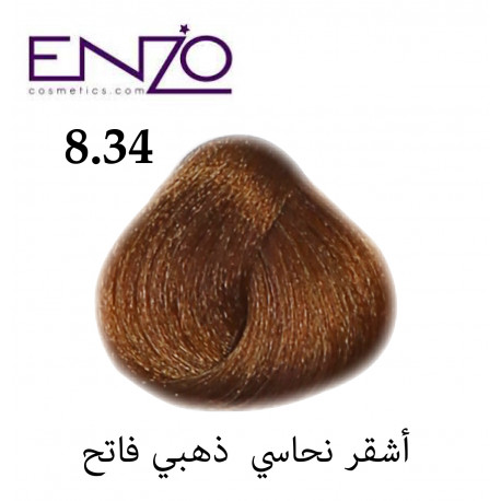 ENZO HAIR COLOR 8.34