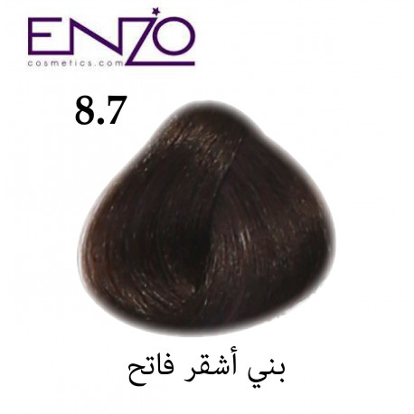 ENZO HAIR COLOR 8.7