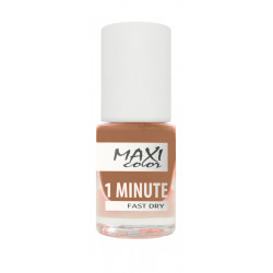 Maxi Color,  1 Minute Fast Dry Nail Polish 6ml