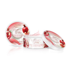 Pure Essence, Dermo Spa, Pomegranate. Body Butter With Olive Oil.